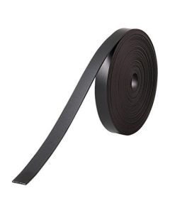 Nobo 1901053 Black Magnetic Self-Adhesive Tape 10mm x 10m 
