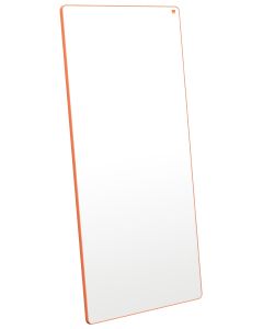 Nobo Move & Meet Magnetic Whiteboard Orange Trim (1 board only)