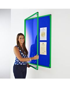Coloured Frame Tamperproof Noticeboards
