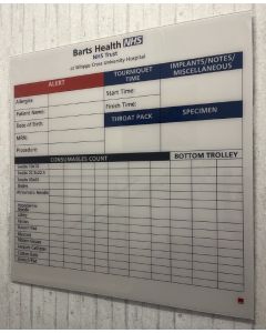 Casca Custom Personalised Glass Board